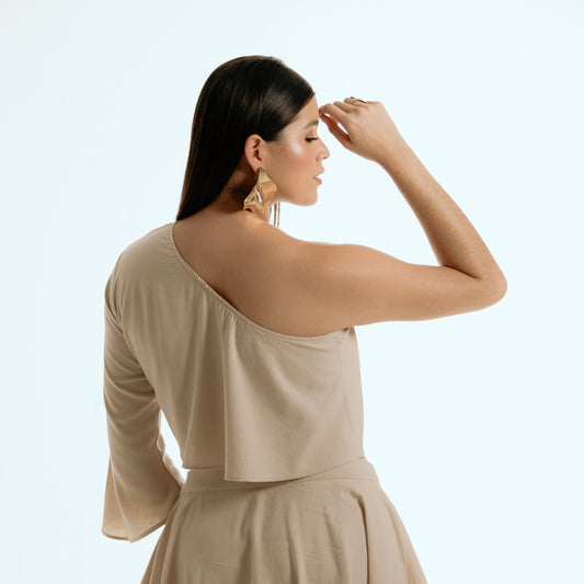 Blusa Coquette sin Esfuerzo