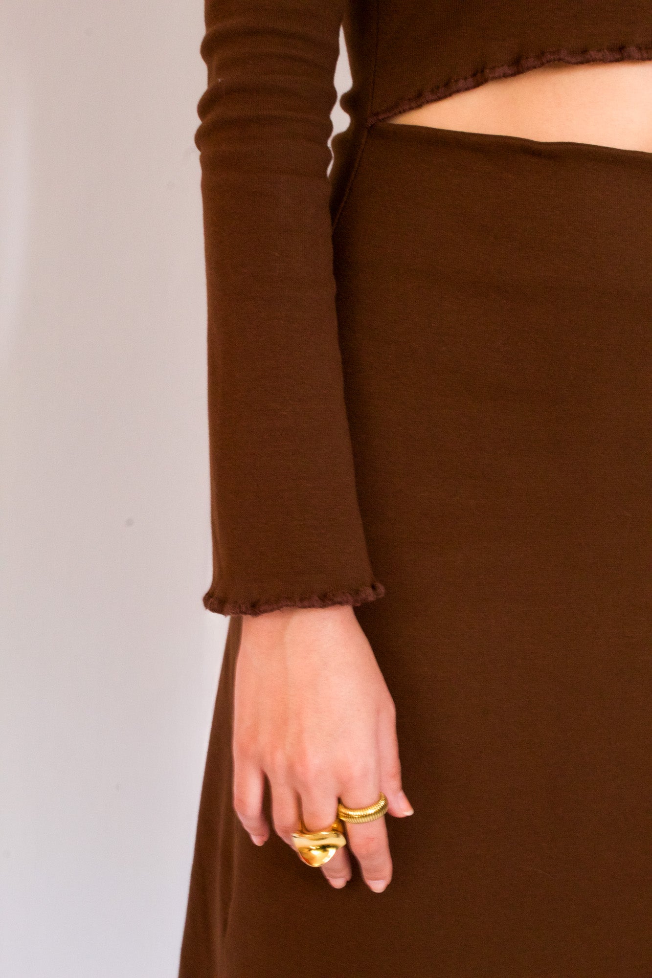 Vestido Chocolate de Invierno